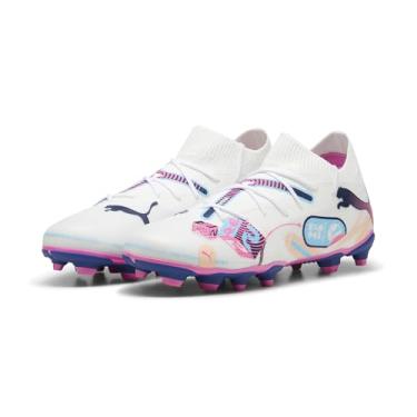 Imagem de PUMA Terreno artificial firme Future Match para crianças, Puma Melão branco luminoso azul-veneno rosa efervescente, 17