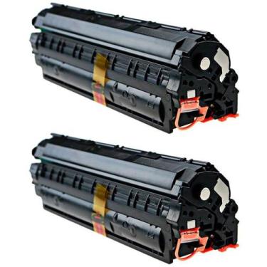 Imagem de Kit 2x Toner Compatível 435A 436A 285A para P1102w P1102 M1132 M1210 M