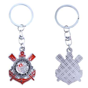 Imagem de Chaveiro Corinthians Metal Escudo Oficial - Minas de Presentes