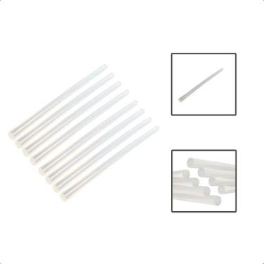 Imagem de Bastão Cola Quente Hot Melt 8 Tubos 7,5mmX300mm (0,7cmX30cm) - EDA