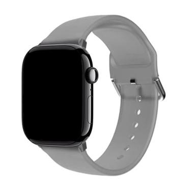 Imagem de Pulseira Fecho Clássico Silicon Translúcida para Apple Watch - Baú do 
