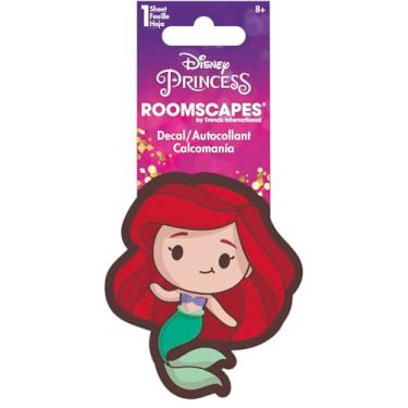 Imagem de Princesa Disney – Friends are Family – Ariel – Corte de vinil branco – Decalque de 4 cores em vinil branco – 4 cores
