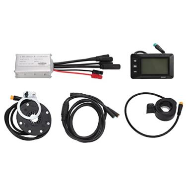 Imagem de Kit de conversão de bicicleta elétrica QANYEGN, controlador sem escova do painel de exibição LCD, controlador de motor de velocidade de bicicleta elétrica para triciclos