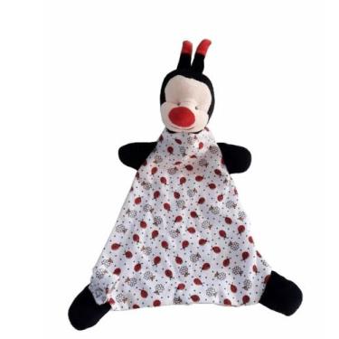 Imagem de Naninha Bebê Cheirinho Porta Chupeta com guizo e prendedor de chupeta 