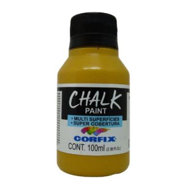 Imagem de Tinta Chalk Paint Corfix 100ml - 23100, 353 - AMARELO OCRE