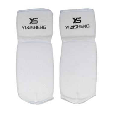 Imagem de Vaveren Taekwondo punho braço guardas acolchoados mangas brancas toques macios e macios de artes marciais de artes marciais equipamentos de proteção, L