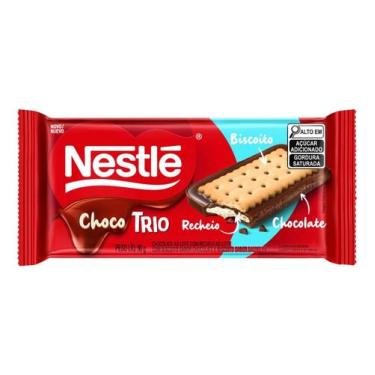 Imagem de Kit c/ 4 Chocolate ao Leite com Biscoito de Chocolate e - Nestlé