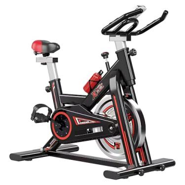 Imagem de Bicicleta Spinning Ergométrica com Roda de Inércia 13kg – Ajuste de Altura, Transmissão por Correia, Treino Intenso e Queima Calórica