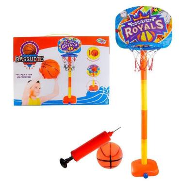 Imagem de Cesta De Basquete Com Tabela Bola E Bomba