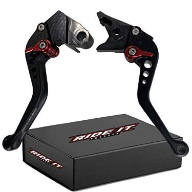Imagem de RIDE IT FOREVER Alavancas curtas de freio e embreagem para ZX6R 636 2000-2004, Z1000 2003-2006, Versys1000 12-14, ZX9R 2000-2003, ZX10R 2004-2005, ZX12R 2000-2005, ZZR 6000 2005-2009, ZX12R 2002-2005