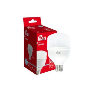 Imagem de Lâmpada Globe LED Branco Frio 6500K Bivolt E27 Alta Potência - Kian