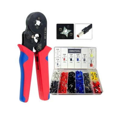 Imagem de Kit Ferramenta De Crimpagem 1200 Peças - Luatek