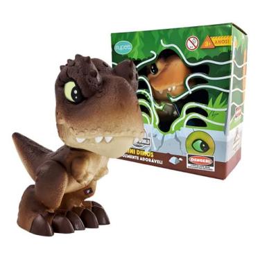 Imagem de Baby Dinos Jurassic World Olho Brilha Escuro Vinil Universal Pupee, T 