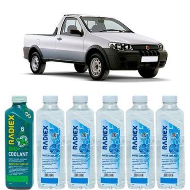 Imagem de Kit aditivo radiador bio coolant superconcentrado verde + agua desmine