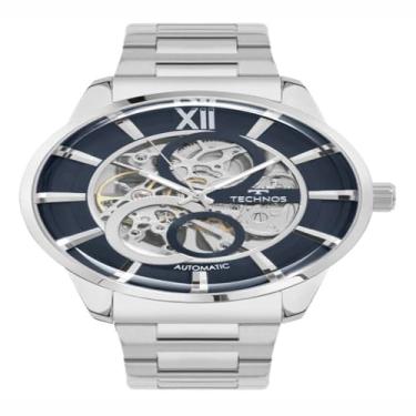 Imagem de Relógio Technos Masculino Automatico Prata - G3265az/1a