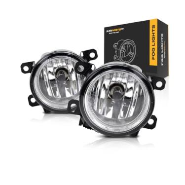 Imagem de Para Honda Odyssey 2018 2019 2020 farol de neblina lado do motorista e do passageiro | Par | Dianteiro | Motor 2,4L | Substituição para HO2592136, HO2593136 | 33951-TY0-305, 33901-TY0-305