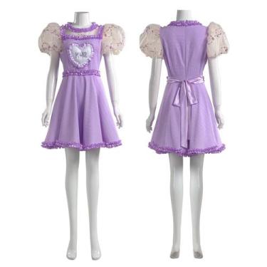 Imagem de Vestido Cosplay Costume Huxfox K-12 Melanie para mulheres roxo