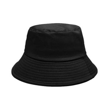 Imagem de Chapéu Bucket Hat NPJY Anti UV UPF 50+ de algodão para mulheres e home
