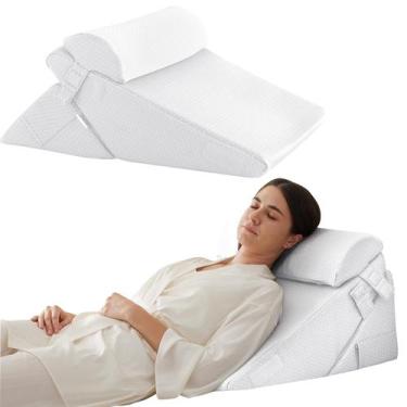 Imagem de Conjunto de travesseiros ortopédicos Bedluxe Foam Pós-Cirurgia