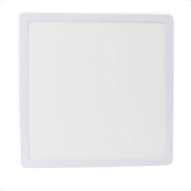 Imagem de Painel 18W Plafon Led Quadrado 6500K Branco Frio Bivolt Bf 6
