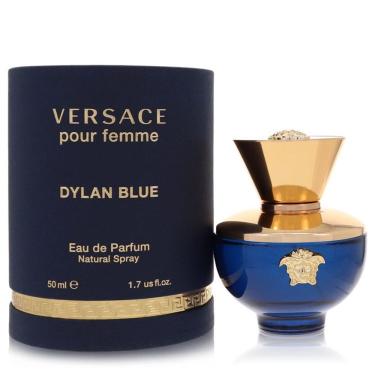 Imagem de Perfume Feminino Pour Femme Dylan Blue Versace 50 Ml Eau De Parfum