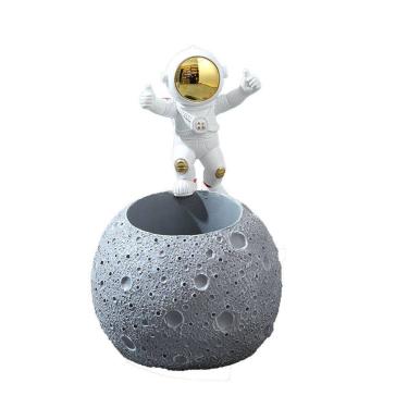 Imagem de Porta-canetas Porta-lápis de resina Astronaut Space Theme
