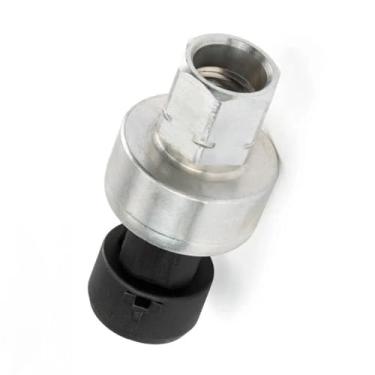 Imagem de Sensor de pressão do ar condicionado compatível com GMC 2003-2018. Transdutor de pressão do ar condicionado. OEM: 13587668. Interruptor do sensor de pressão do refrigerante do ar condicionado.