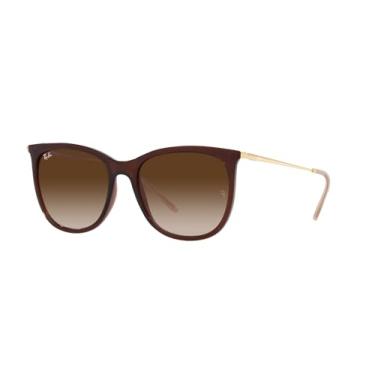 Imagem de Óculos de Sol Ray-Ban 0RB4403L 669013 Tam 56 / Marrom - Lentes Marrom