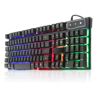 Imagem de TECLADO RGB COM FIO AITEK ATE-G107