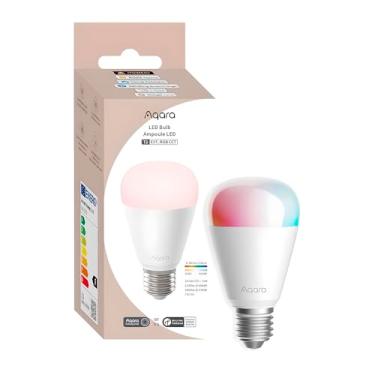 Imagem de Lâmpada Led Smart T2 E27 Rgb Color 75w Matter com Conectividade Dupla Thread e Zigbee, 16 Milhões de Cores, Brancos Ajustáveis de 2000 a 9000K e Sincronização Circadiana para Automação Residencial