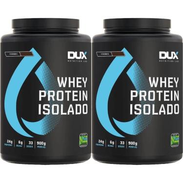 Imagem de Kit 2X Whey Protein Isolado - 900g Cookies - Dux Nutrition-Masculino