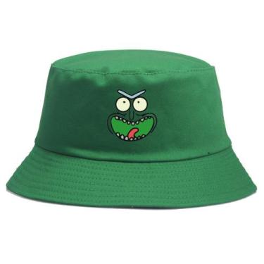 Imagem de Chapéu de sol de anime Bucket Hat Pickles para adultos unissex - yiwei