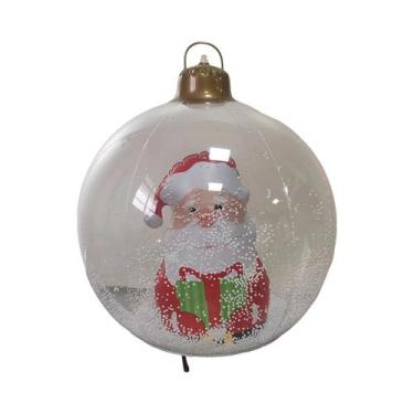 Imagem de Bola Inflável Gigante De Natal De 60cm Para Decoração De Jardim, Balão