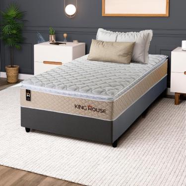 Imagem de Cama Box Molas Ensacadas Alford Solteirão 96x203 King House