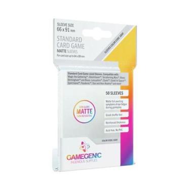 Imagem de Envelope Protetor De Cartas Gamegenic Matte Sleeves Standard, Matte St