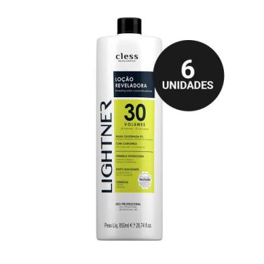 Imagem de Kit Profissional Água Oxigenada Lightner 30 volumes (6x850ml)
