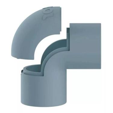 Imagem de Joelho 90 Pvc Com Janela Para Eletroduto 1/2'' - VICAP