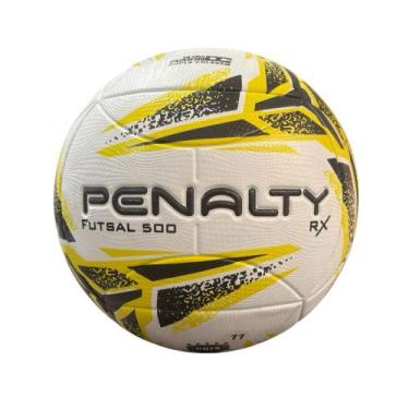 Imagem de Bola De Futebol Futsal Quadra Premium Penalty Original, Branco, Amarel