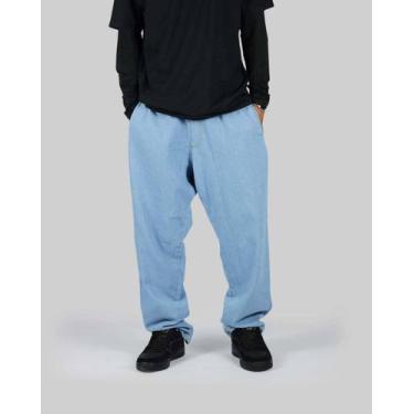 Imagem de Calça DR7 Street Jeans Reta No Corre - Azul, GG