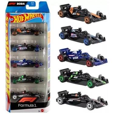Imagem de Carrinhos Hot Wheels Formula 1 Pacote com 5 Carros Mattel