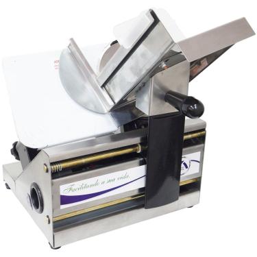 Imagem de Fatiador Cortador Frios Elétrico Lâmina 170mm Ajuste Espessura Inox 110V/220V Arbel Ftd 178 Mcx 4.0