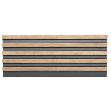 Imagem de Painel Ripado de Poliestireno 12,2CMX 2,85 Unidade - Black Sucupira - 