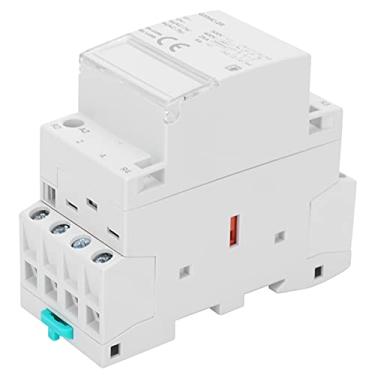 Imagem de Contator modular branco portátil durável módulo eletrônico 50Hz 4P GYHC-25 2NO 2NC Plásticos personalizados fáceis de carregar e armazenar