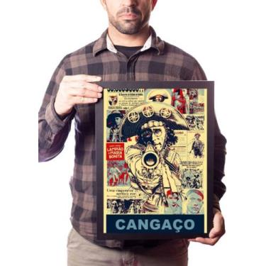 Imagem de Quadro Lampião Historia Do Cangaço Pop Arte Exclusiva - Fanarte
