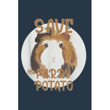 Imagem de Furry Potato, Guinea Pig Funny Novelty: Premium matte cover design, 116 Pages, Size 6 x 9in