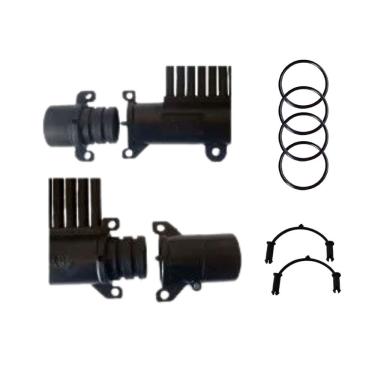 Imagem de Kit Terminações Para Placas De Aquecimento Solar Modelo Teksol Da Marca Ks Aquecedores