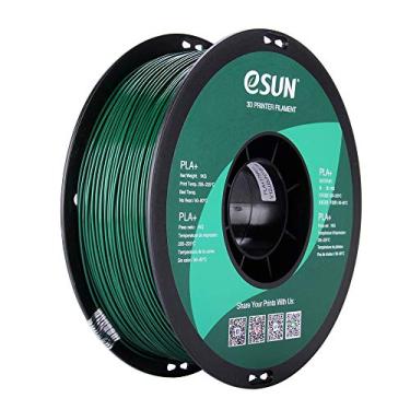 Imagem de eSUN PLA PRO (PLA+) 3D Printer Filament, Dimensional Accuracy +/- 0.03mm, 1kg Spool, 1.75mm, Pine Green, Pantone 343C