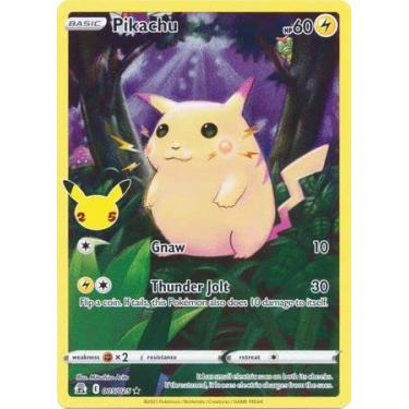 Imagem de The Pokemon Company International Pikachu - 005/025 - Holo Rare Trading Card