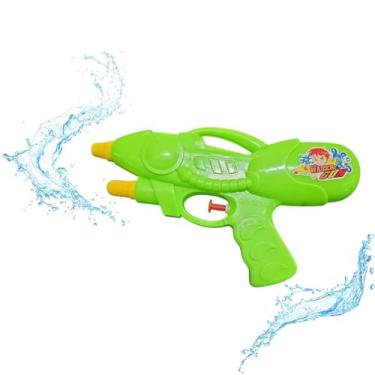Imagem de Pistolinha De Água Arminha Arma Brinquedo Water Gun 18cm - Etitoys
