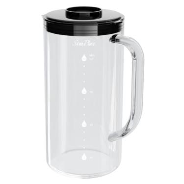 Imagem de SimPure Garrafas de reposição para filtro de água de osmose reversa, frasco de substituição para purificador de água de bancada Y7T-A, Y7T-C (não inclui filtro)